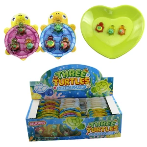 Hot Selling Colorful Mix Sweet Fruity Flavor Turtle Shape Jelly Gummy Soft Candy