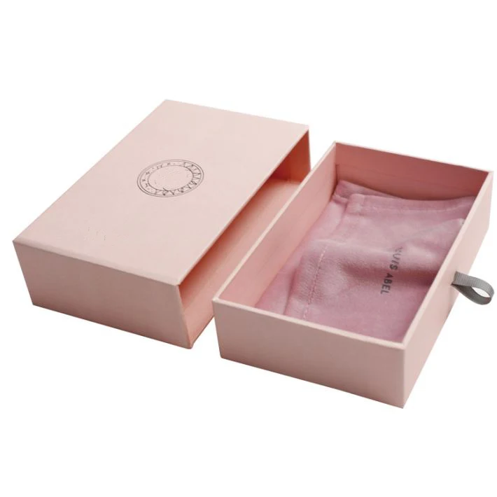 Custom logo sliding drawer toys gift box drawer clothes packaging box details