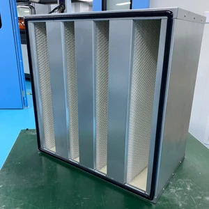 New 495*495*292 Box Type M6 Merv 11 Galvanized Steel 0.4micron 60% Air Filter