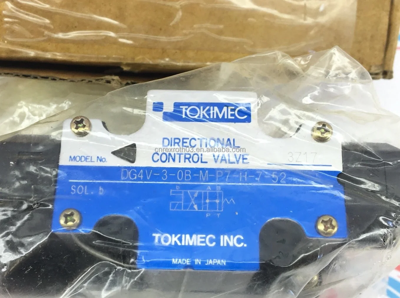 Tokimec Dg4v Series Directional Control Valve Dg4v-3 Dg4v-5 Hydraulic ...