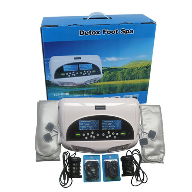 Ionic Foot Detox Machine Foot Spa Ion Cleanse With Belt Physiotherapy Instrument