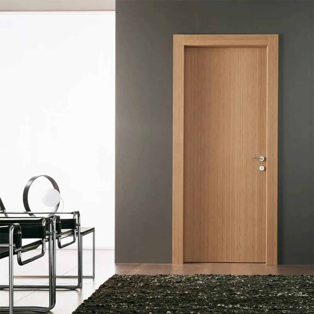 High Quality Latest Design Modern Wooden House Interior Bedroom Door Price
