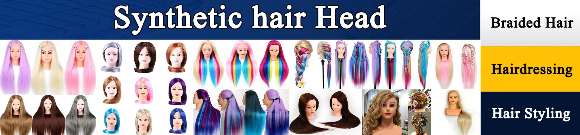 Headse | Mannequin head,Training head,Human Hair Model head,Dummy head