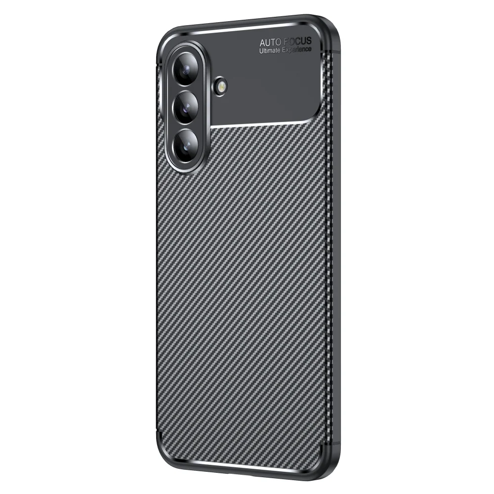 Funda rígida completa antichoque de textura de fibra de carbono en TPU para iPhone 16, para Samsung Galaxy A36 / A37 / A57, para iPhone, de Laudtec
