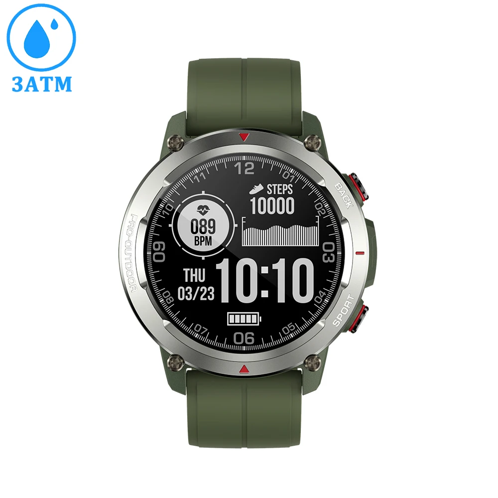 AMOLED Touch Screen Smartwatch Nfc Access Control Gloryfit App Swimming Water Proof Wearable Devices Smart Watch for Men