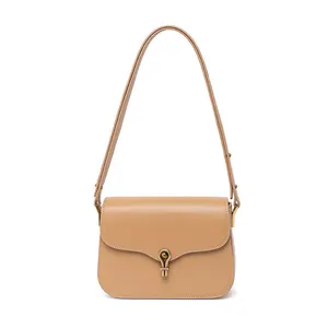 Cats-eye Fashion Retro square Cowhide Leather Shoulder Handbags Vintage Envelope Commute Party Genuine Leather Bag