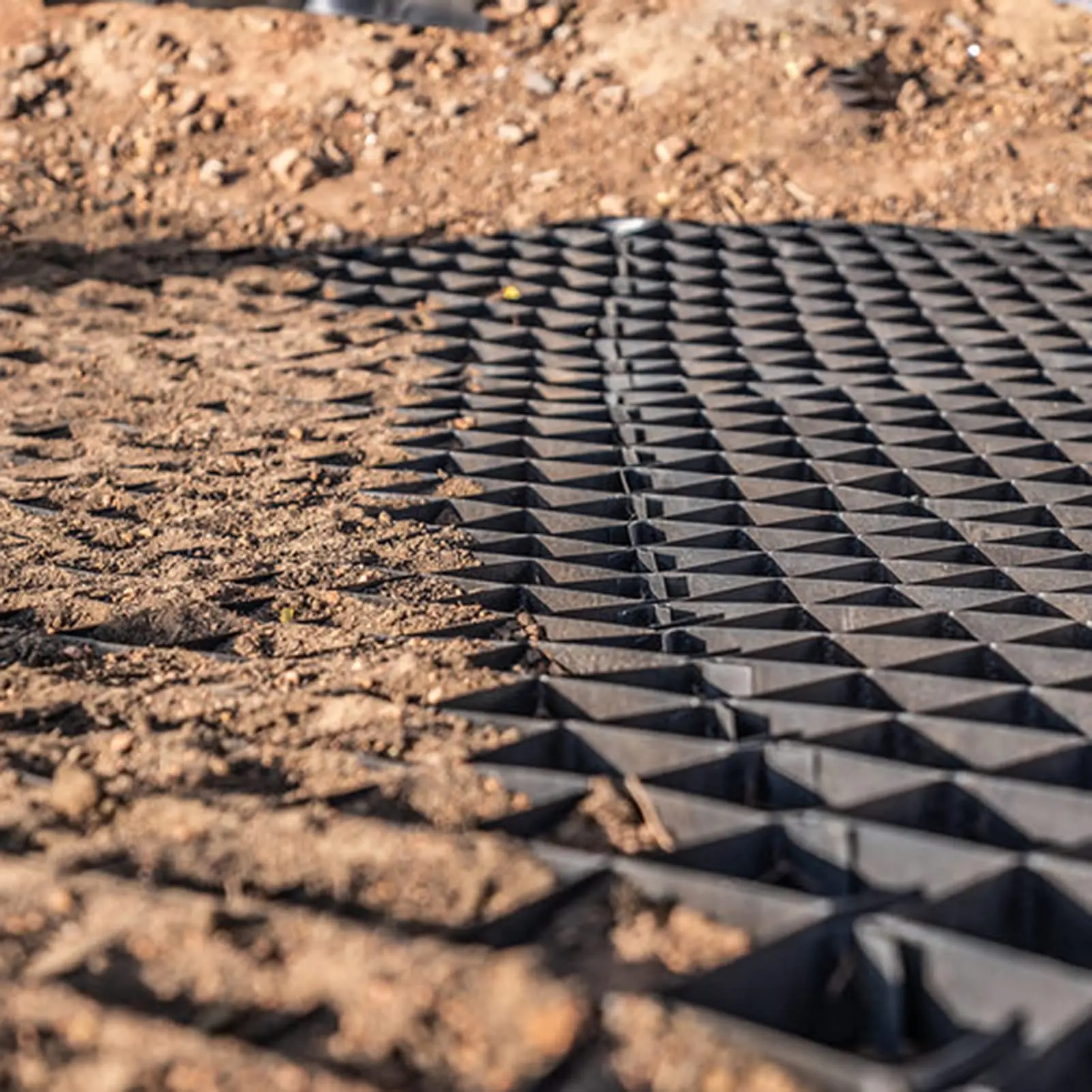 Durable HDPE Geocells Smooth Surface HDPE Geocell for Driveways Erosion Control for Slopes Retaining Wall Support 10