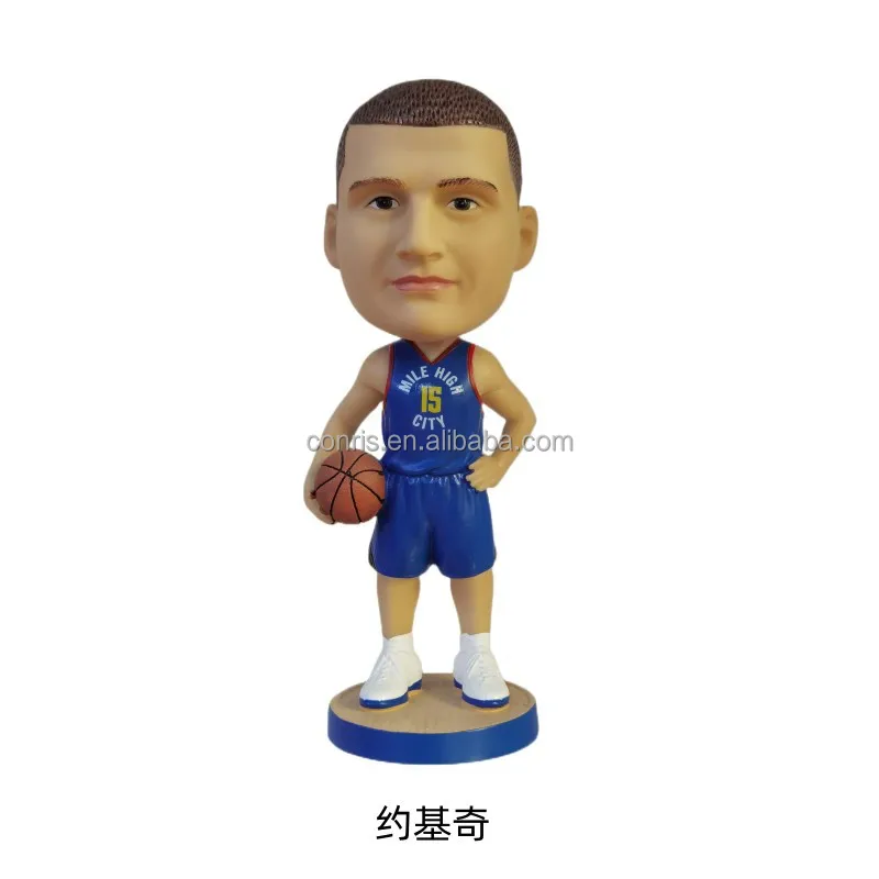Craft Custom Make Your Own Bobble Heads Resin Basketball Player Figure
