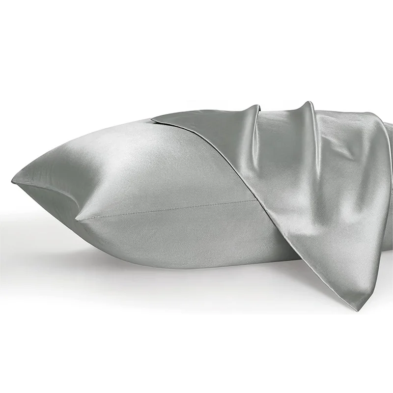 Custom 22 Momme 6A Grade 100% Mulberry Silk Pillowcase Silk Pillow Case Gift Set details