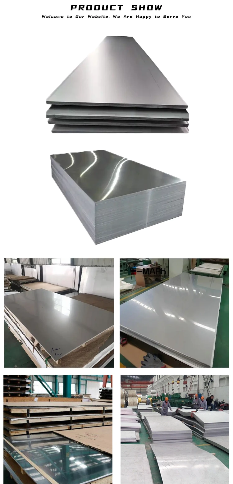 SS plate 0.5mm 0.7mm 0.8mm 1mm 2mm Thick 201 430 304 316 Stainless Steel Sheets factory