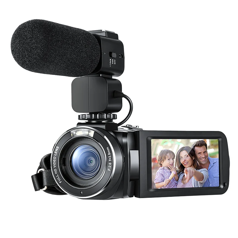 ORDRO Professional 1080P Full HD Digital Camcorder with Night Vision