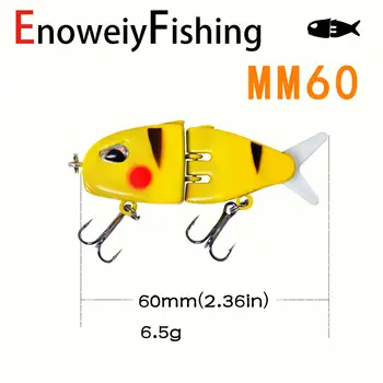 Mini BFS Swimbait Body Treble OEM Precision Casting Lightweight ABS Lure Hand-Painted 3D-Printed for Zander Sea Bass Seas – Soft Lure – view 3