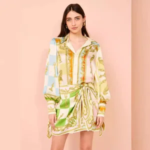 Elegant Women's Summer Beach Evening Dresses Floral Strapless Knee-Length Casual Style