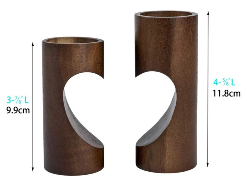Античные декоративные деревянные искусные Tealight милое сердце праздничное свадебный подсвечник для ужин украшение для стола