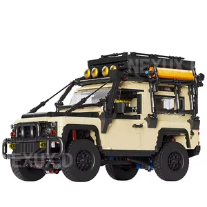 EPT 2766PCS for Technic Remote Control Car Building Blocks Plastic Speed Power Speed Off-Road SUV Truck Model Toy Remote Control