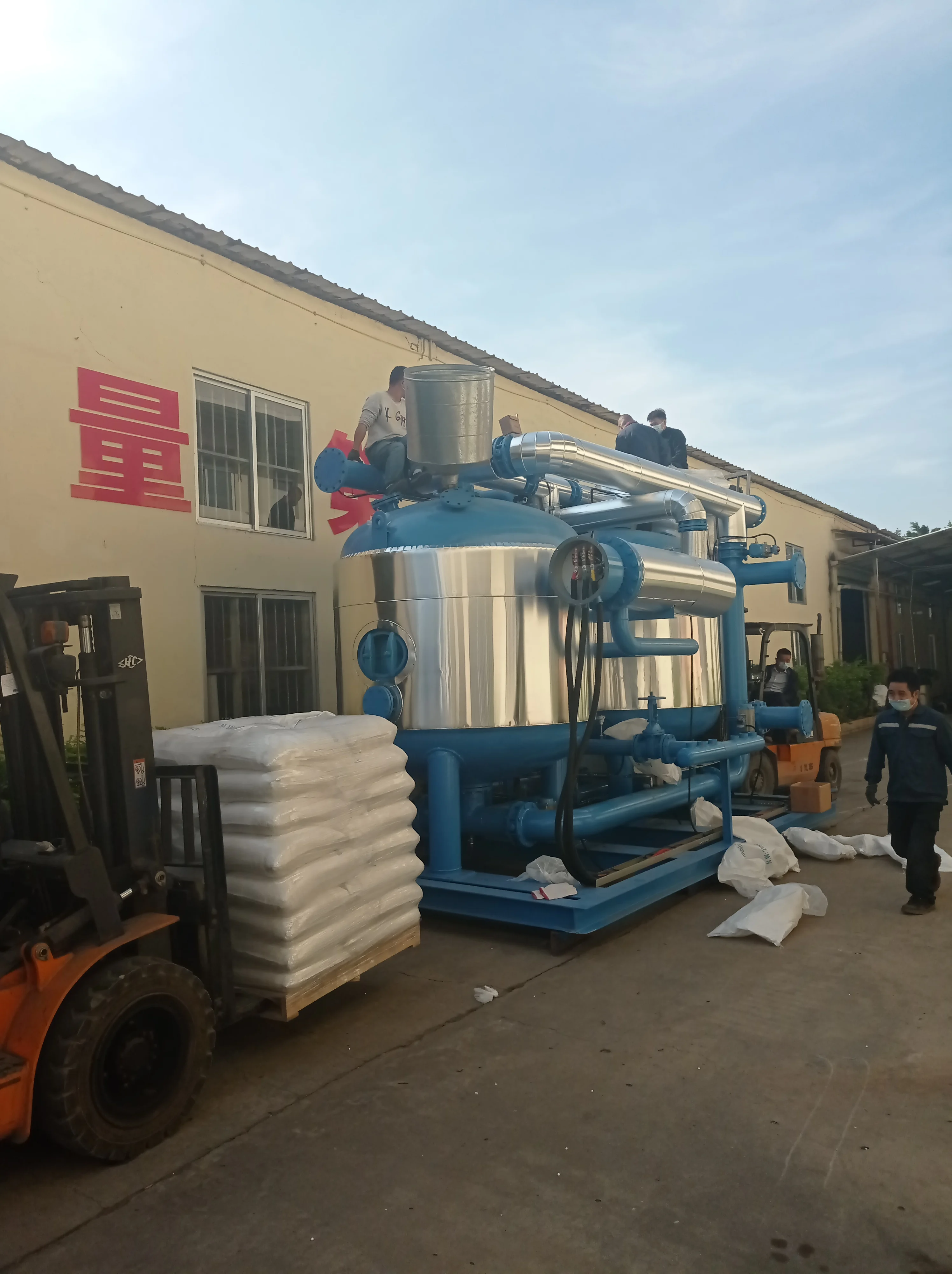 HIROSS factory supply customized zero consumption Air Blast regenerated Adsorption Dryer