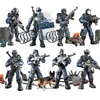 XJ9902 polizia speciale fulmine 8 persone
