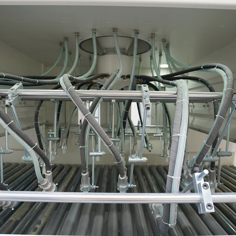 Automatic Roller Conveyor Sandblasting Machine for Beam