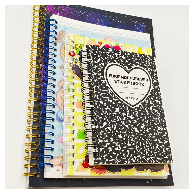 Planner Collect Printed Style French Line Exercise School Student Custom Notebook