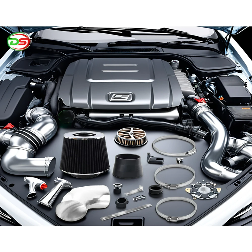 High Performance  Air Intake Filter Kit With Pipe Replace For1999-2005f or BM~W 3-Series 323 325 328 330 E46 Ram Intake + Filter