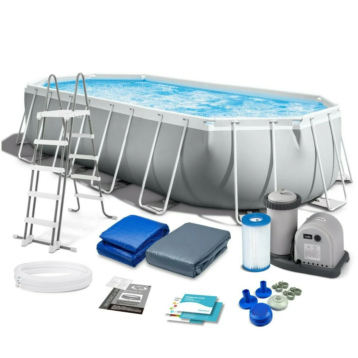 Source Intex 26796 Adult Frame Oval Set Swimming Pool Above Ground Swimming on m.alibaba.com