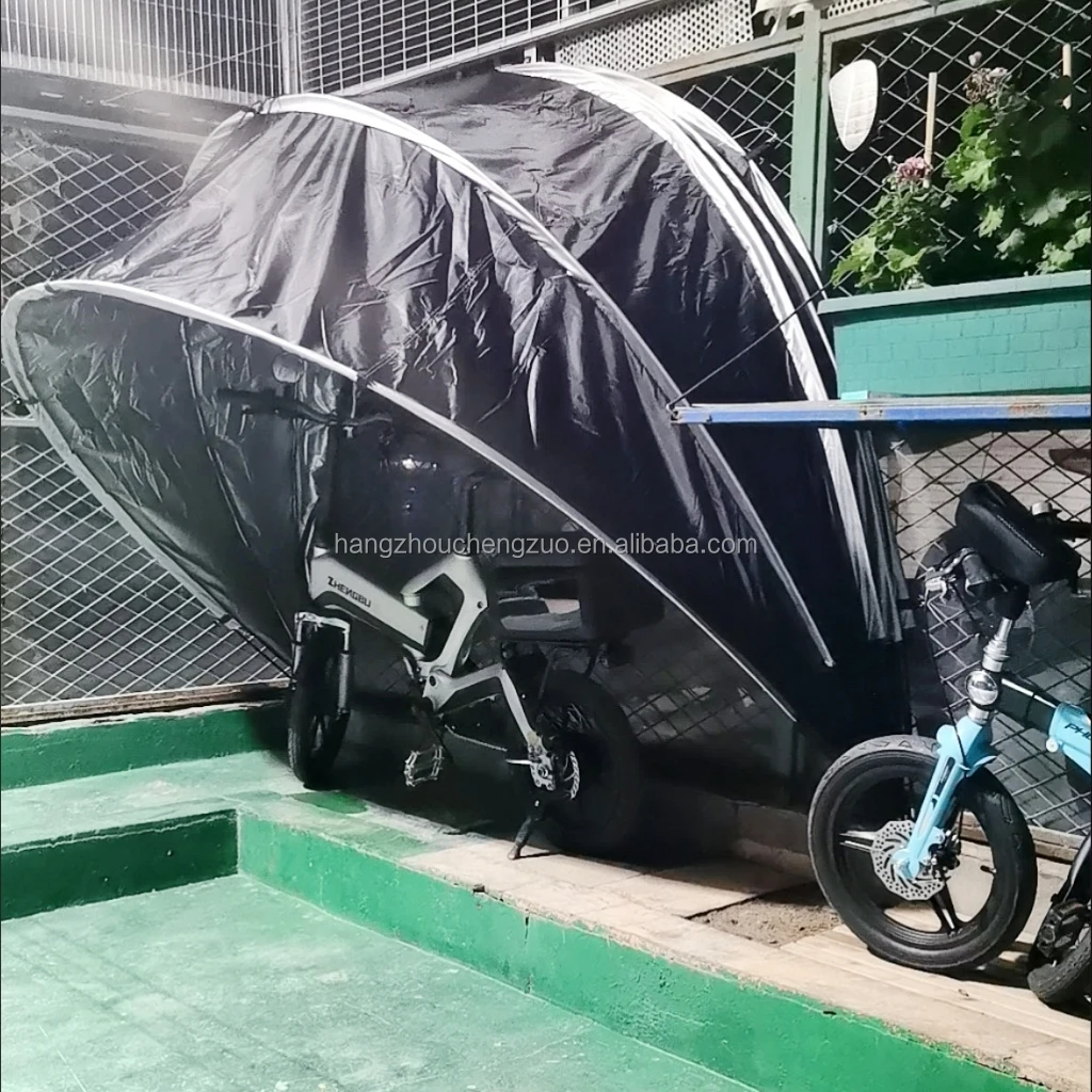 czx-507 appendere la copertura della tenda della bici della bici della  tettoia forte telaio di stoccaggio garage resistente alle intemperie moto  moto motorino tenda