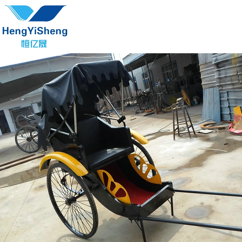 中古人力車/手動人力車/ジンリキシャ/ミニタクシー/2人乗り人力車 