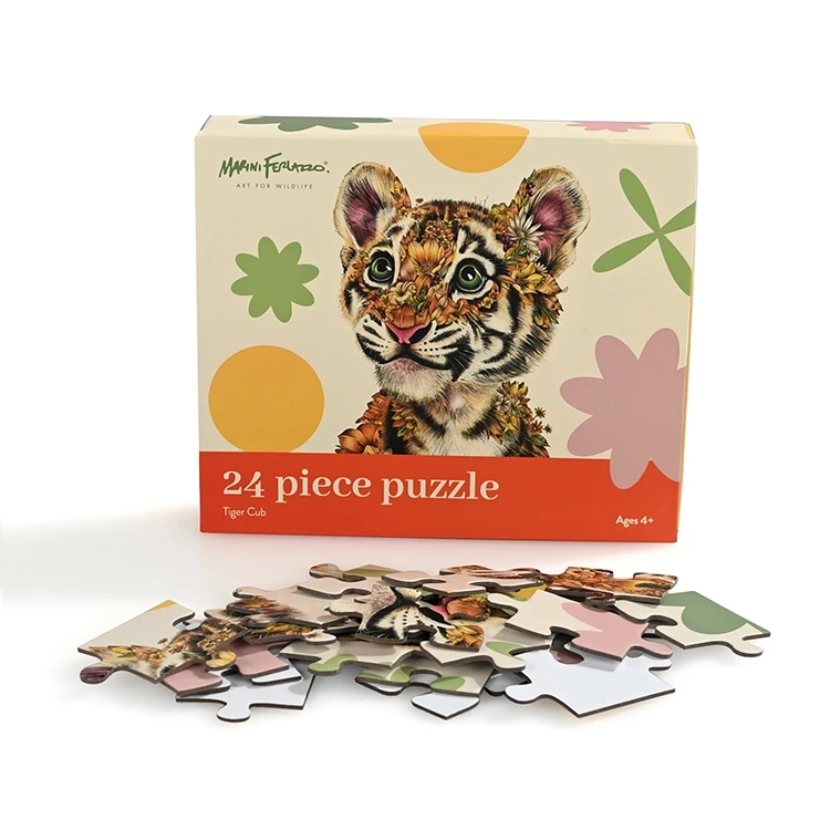 Custom Puzzle Kids 24 Piece Jigsaw Puzzle for Kids Ages 4-8 3-5