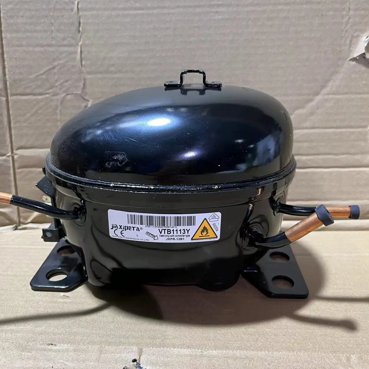 Jiaxipera New Copper Refrigerator Compressor VNX1116Y 1114 R600a