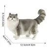 3627 gato muñeca de trapo-1841g