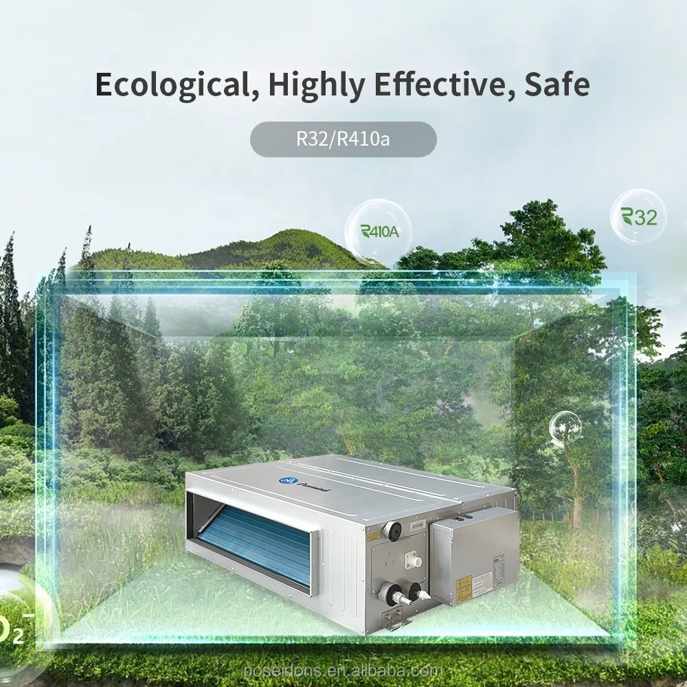Gree Smart Ceiling Mounted Air Conditioner Ducted Heat Recovery Ventilation System VRF Inverter Duct Ducted Air Conditioning