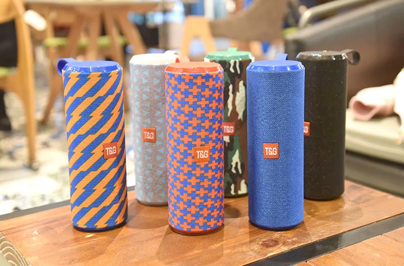 TG126 Hot Sale Mini IPX4 Waterproof Outdoor Bluetooth Speaker Wireless With FM Radio - ANKUX.COM