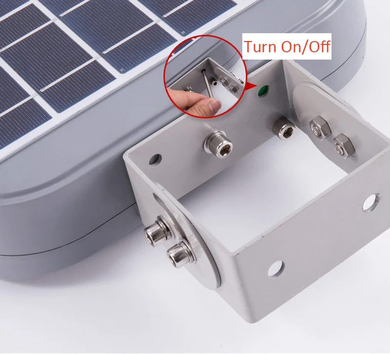 
30 Вт открытый свет безопасности авто вкл/выкл 30 Вт Солнечный уличный свет с водонепроницаемым IP65 