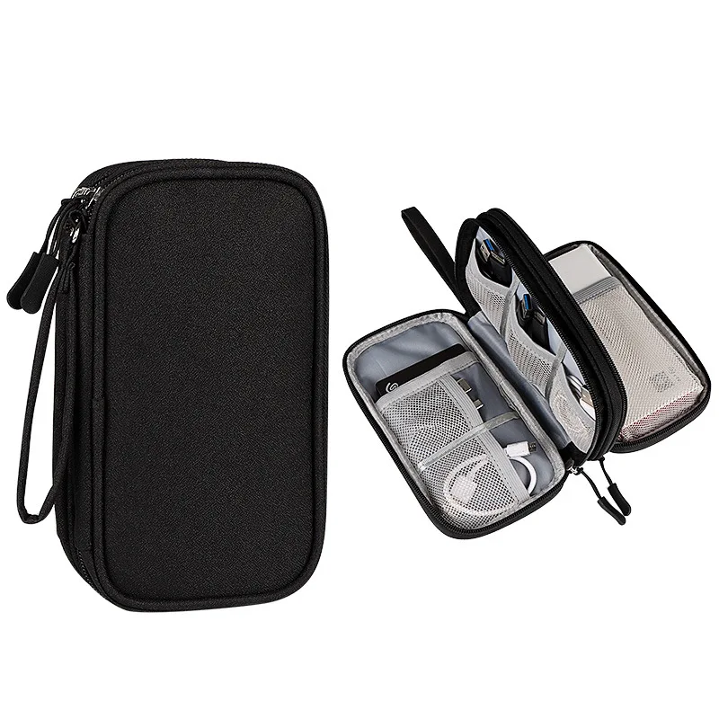 DS1822 Travel Cable Organizer Bag Multifunctional Storage