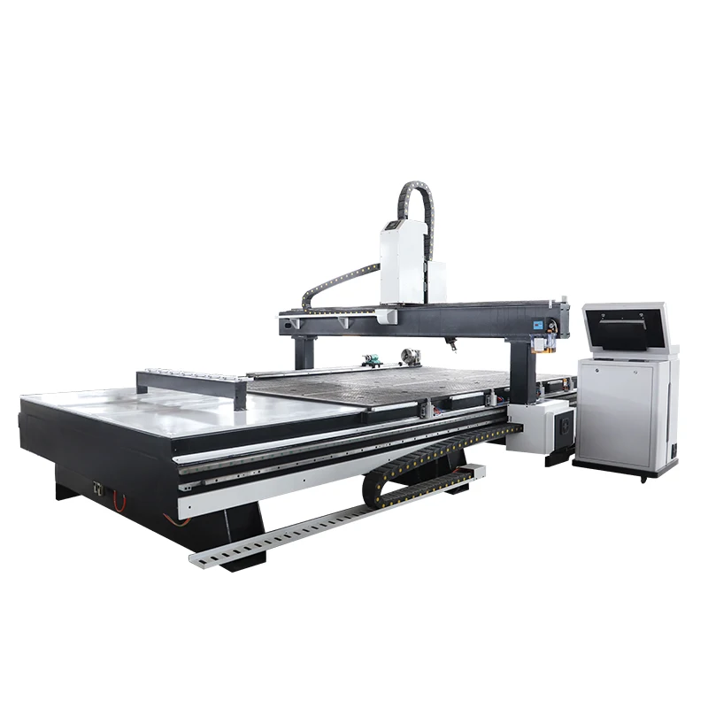 Igoldencnc 4 Axis Atc Cnc Router 1325 2030 1530 Wood Engraver Woodworking Machine for Solidwood Mdf Aluminum With Rotary Axis