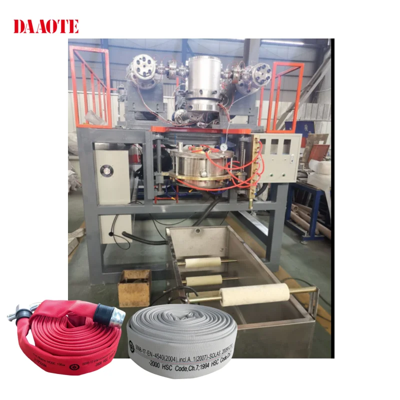 High Tenacity Polyester Circular Weave Jacket Fire Lay Flat Hose Produce Machine