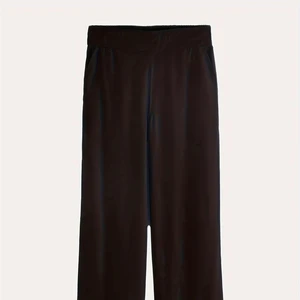 New Women's Linen Wide-Leg Pants Versatile Fashion Lace-Up Feature Elastic Decorated Straight-Leg Fit for Autumn And Spring