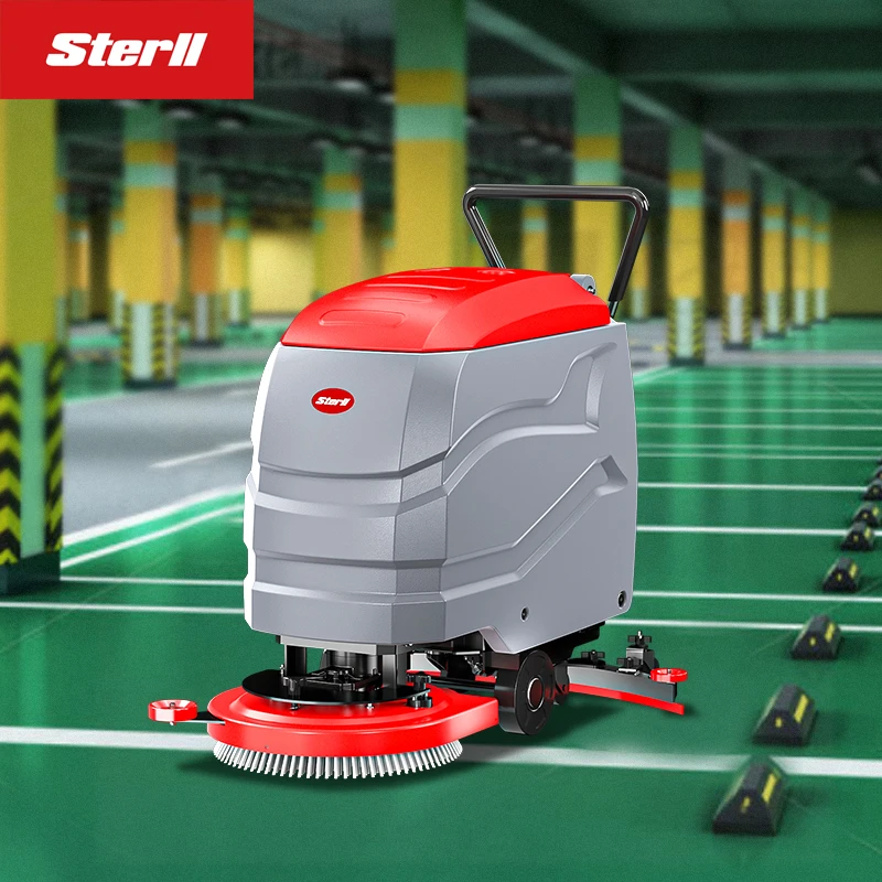 New Product Explosion Marble Floor Scrubber Industrial Floor scrubber Machine Small Walk Behind Floor Scrubber