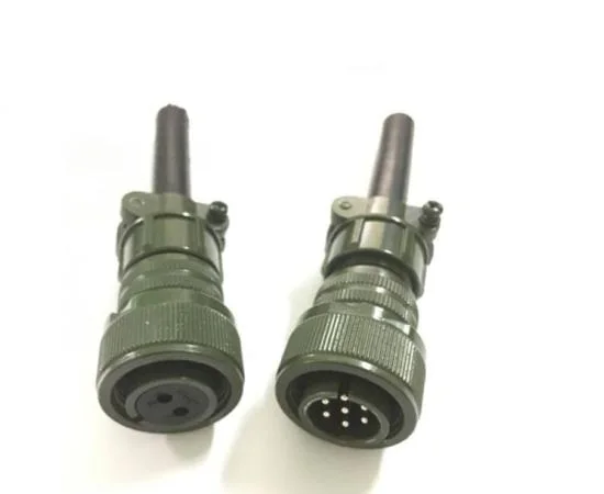 2 Pin соединители Стандарта MIL (MS3102A20-23S) штекер Amphenol MIL-C-5015 аэрокосмической MS 5015 Connex ВЧ кабель круглый электрический