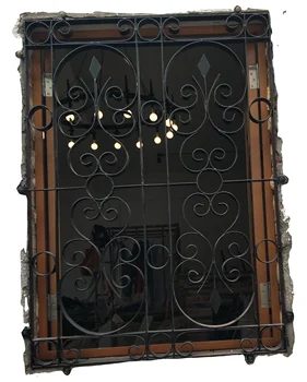 Factory direct sales, customized wrought iron gates and window grilles, handrails