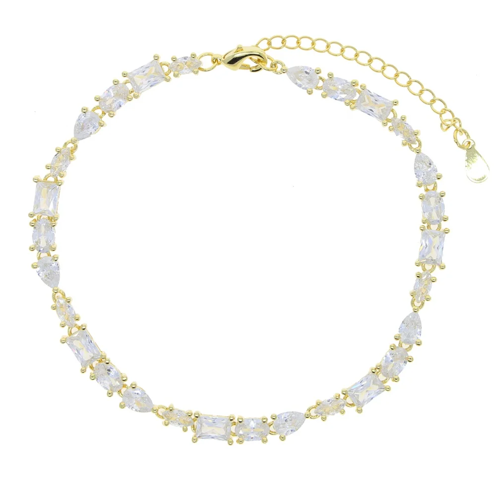 New Design Gold Leg Chain Anklet With 