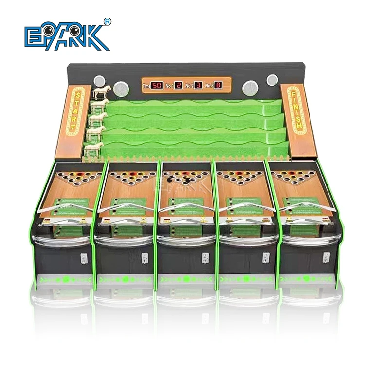 Factory Supply Customizable Multiplayer High-Grade Quality Mechanical Electronic Horse Racing Game Piece