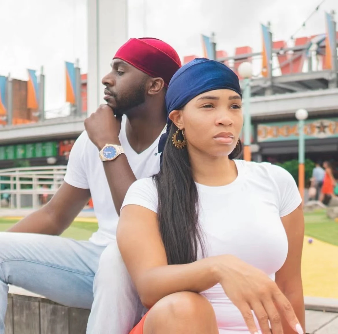 Free logo Low MOQ Silky Designer Durags Vendor Silk Designer Velvet Baby Boy Durag for Men