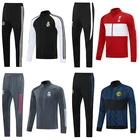 2021 wholesale athletic wear Quality All Clubs P2 Football Club Long Sleeve Training Tracksuit Men's Football/Soccer Jacket