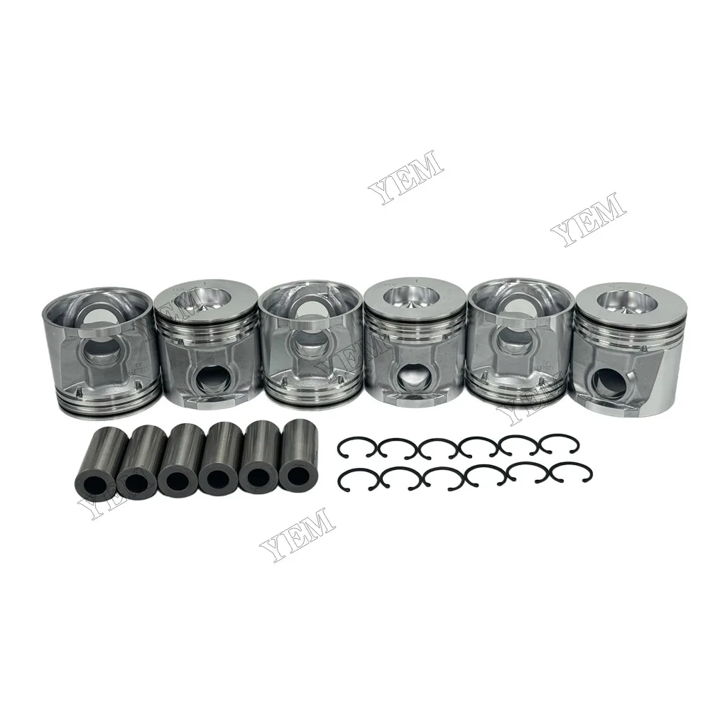 Piston Kit RE515372 Fit for John Deere 6068 Engine 5