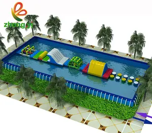 Newest Inflatable Water Park Inflatable Slide Water Park