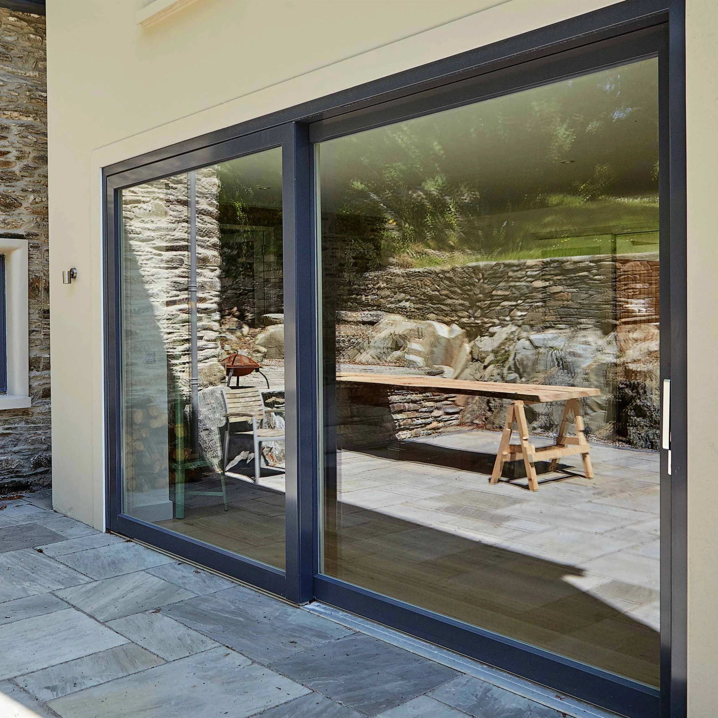 铝合金门窗升降和滑动玻璃门 - buy lift and slide glass doors