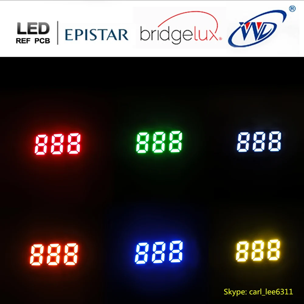 LEDディスプレイ Vishay LEDディスプレイ, 単桁, 赤-オレンジ, 数字表示器, 7