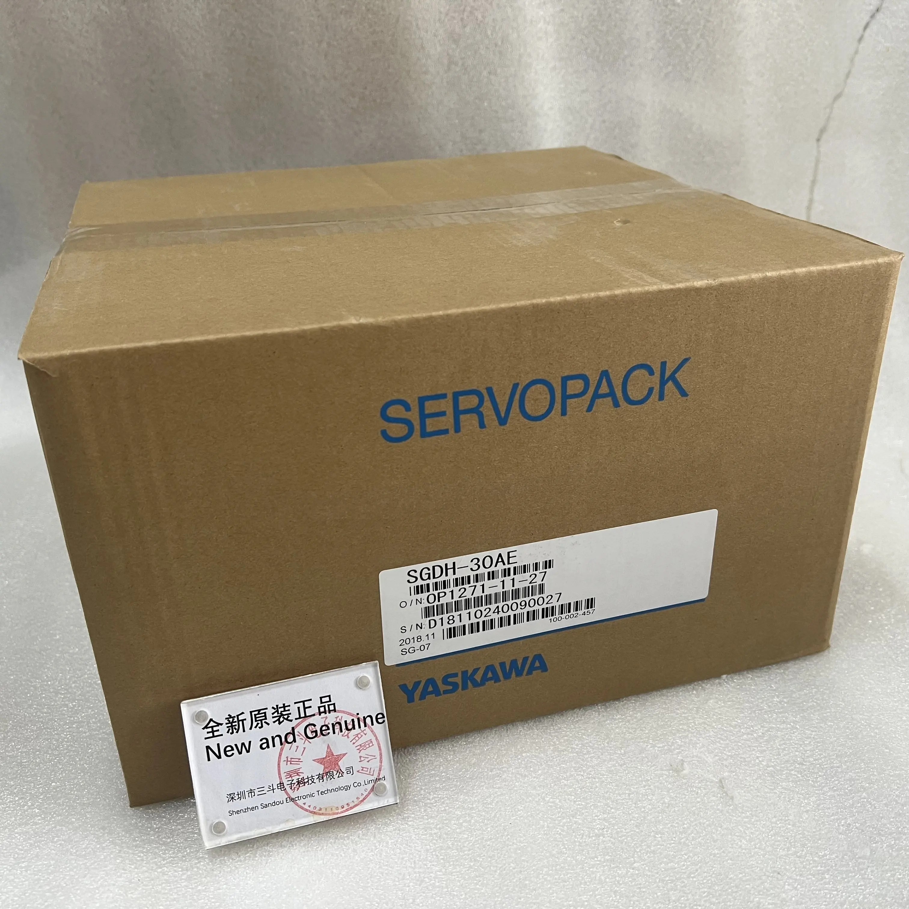 YASKAWA AC Servo Drive (SERVOPACK) SGDH-30AE