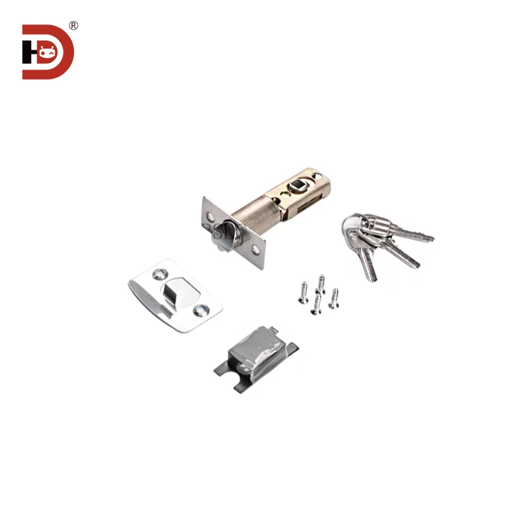 Urification Aluminum Profile Accessories 50 Door Frame Three bar Spherical Lock Pure Copper Core Stainless Steel Door Lock factory